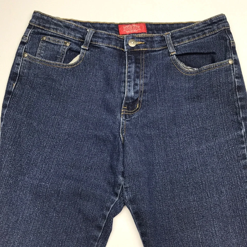 VINTAGE COS JEANS SIZE 12P STRAIGHT CUT ⭐️ - Picture 3 of 9